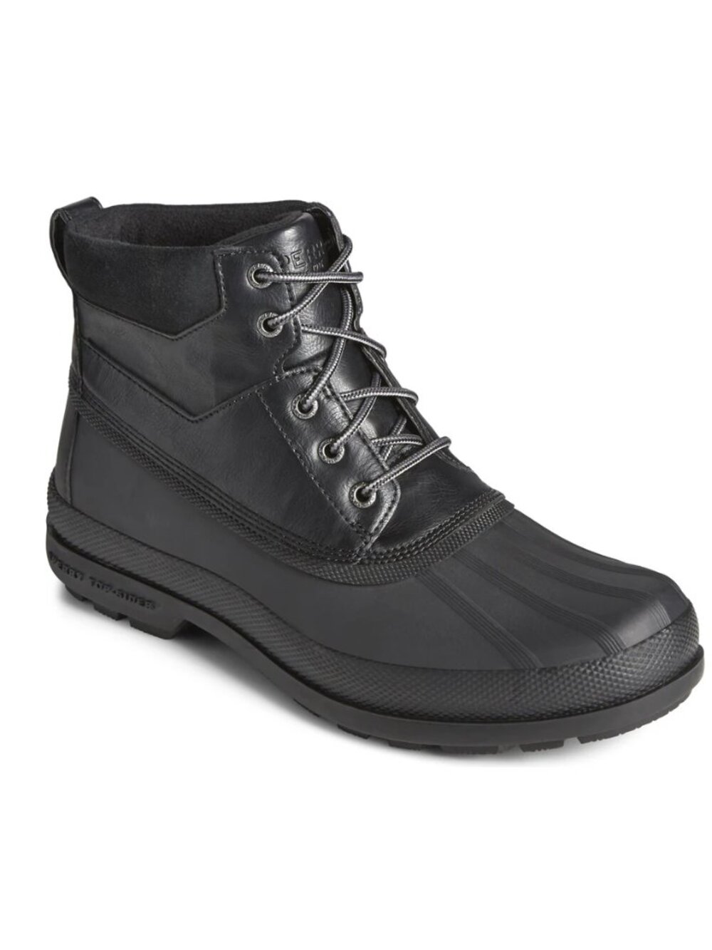 Sperry Black Men’s Winter Boots – Worn Once, Warm & Durable